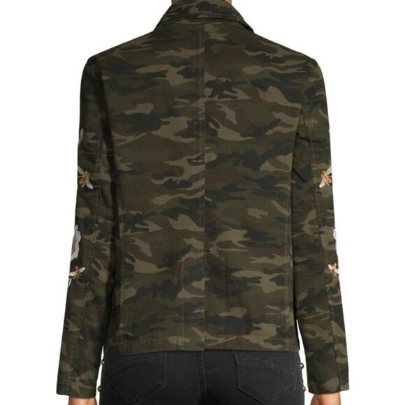 Driftwood Sundance Camouflage Floral-Embroidered Jacket Size Small - Picture 2 of 11